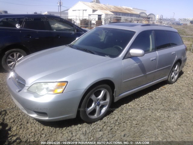 4S3BP616577320569 - 2007 SUBARU LEGACY 2.5I SILVER photo 2