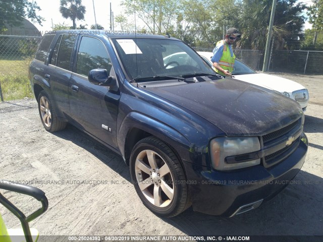 1GNES13H482191775 - 2008 CHEVROLET TRAILBLAZER SS BLUE photo 1