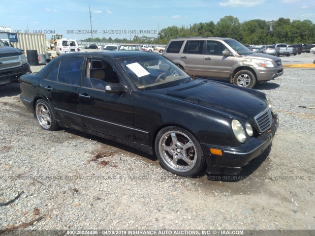 WDBJF65J1YB155677 - 2000 MERCEDES-BENZ E 320 BLACK photo 1