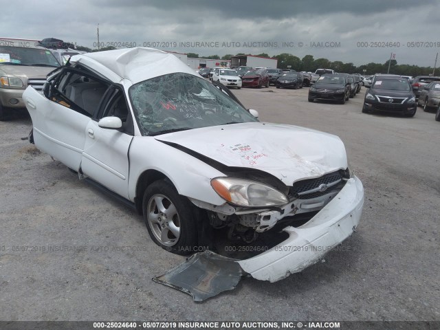 1FAFP55U13A265075 - 2003 FORD TAURUS SES WHITE photo 1