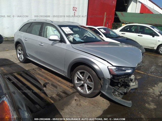 WA1UFAFL3DA183993 - 2013 AUDI A4 ALLROAD PREMIUM PLUS SILVER photo 1