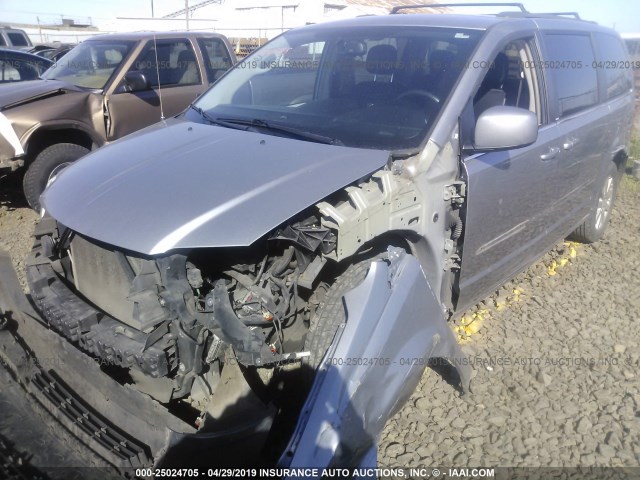2C4RC1BG0DR776476 - 2013 CHRYSLER TOWN & COUNTRY TOURING SILVER photo 6