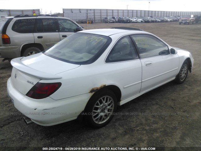 19UYA2253XL008947 - 1999 ACURA 3.0CL WHITE photo 4