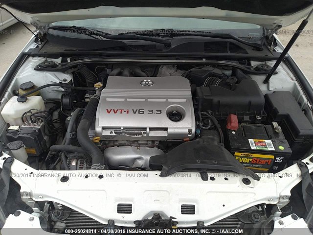 4T1FA38P67U117980 - 2007 TOYOTA CAMRY SOLARA SE/SLE თეთრი ფოტო 10