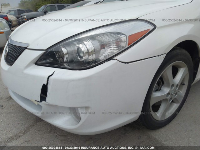 4T1FA38P67U117980 - 2007 TOYOTA CAMRY SOLARA SE/SLE თეთრი ფოტო 6