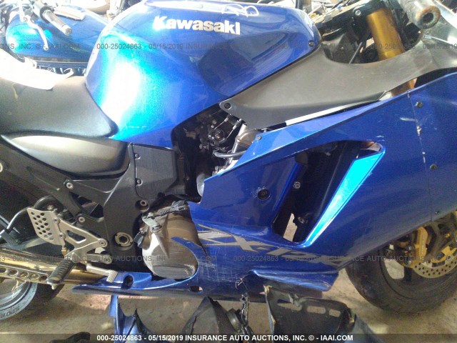 JKAZX9B114A012276 - 2004 KAWASAKI ZX1200 B BLUE photo 8