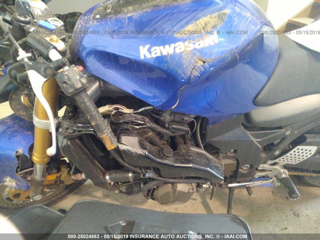 JKAZX9B114A012276 - 2004 KAWASAKI ZX1200 B BLUE photo 9