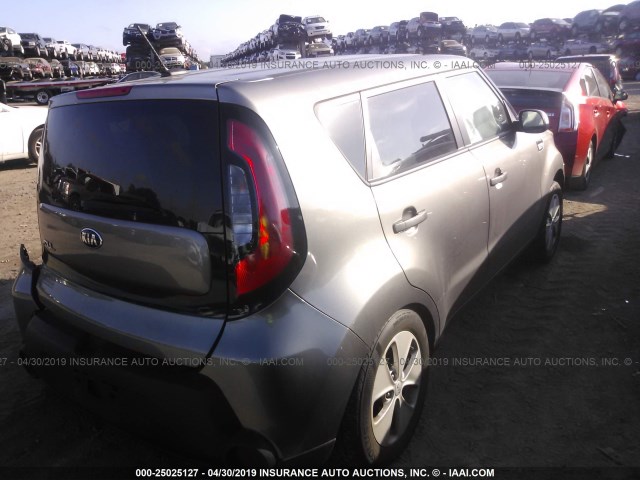 KNDJN2A27G7358893 - 2016 KIA SOUL GRAY photo 3