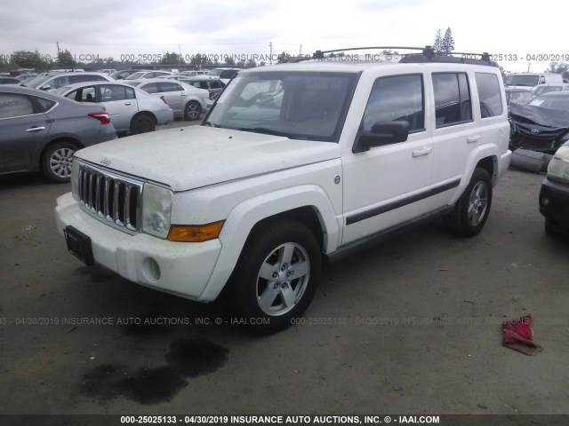 1J8HG48N47C567660 - 2007 JEEP COMMANDER 白色 照片 2