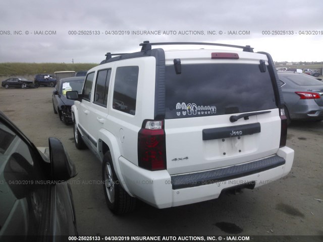 1J8HG48N47C567660 - 2007 JEEP COMMANDER 白色 照片 3