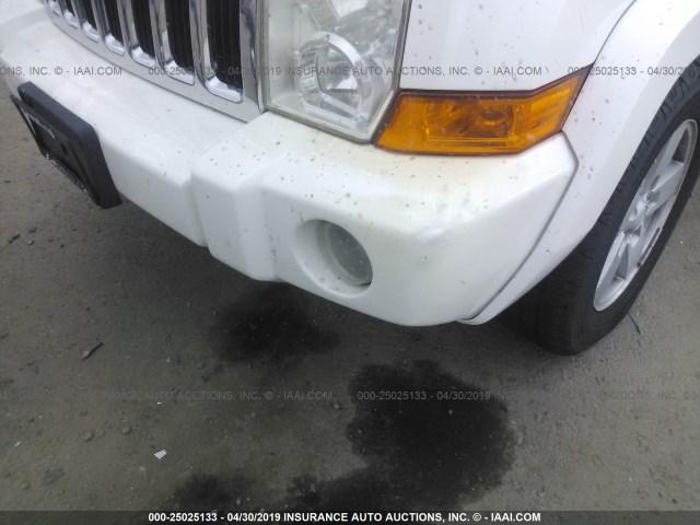 1J8HG48N47C567660 - 2007 JEEP COMMANDER 白色 照片 6