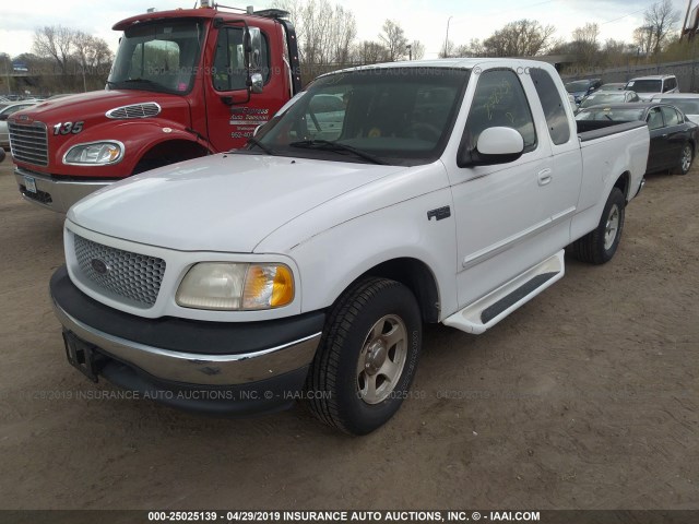1FTZX1722XKB62923 - 1999 FORD F150 WHITE photo 2