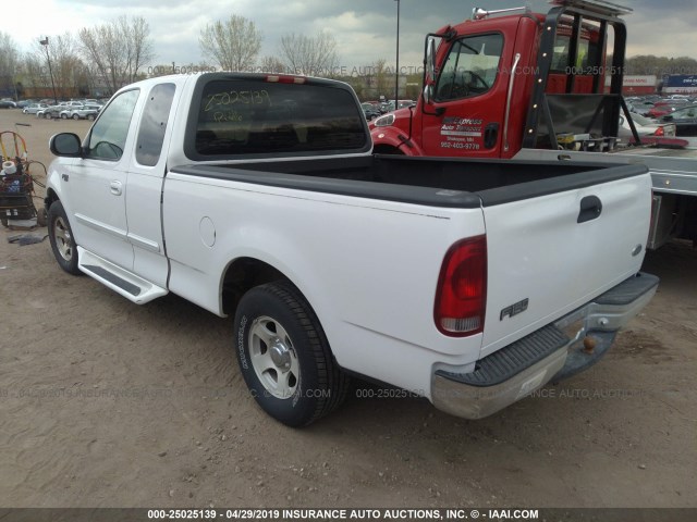 1FTZX1722XKB62923 - 1999 FORD F150 WHITE photo 3