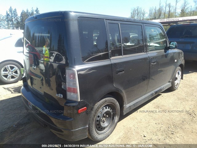 JTLKT334250176561 - 2005 TOYOTA SCION XB 黑色 照片 4