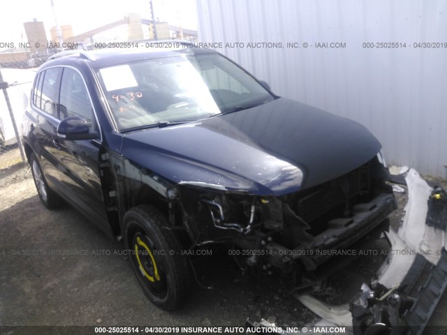 WVGBV7AXXAW001195 - 2010 VOLKSWAGEN TIGUAN SE/SEL BLACK photo 1