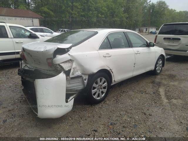 4T1BK46K79U596275 - 2009 TOYOTA CAMRY SE/LE/XLE WHITE photo 4