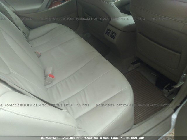 4T1BK46K79U596275 - 2009 TOYOTA CAMRY SE/LE/XLE WHITE photo 8