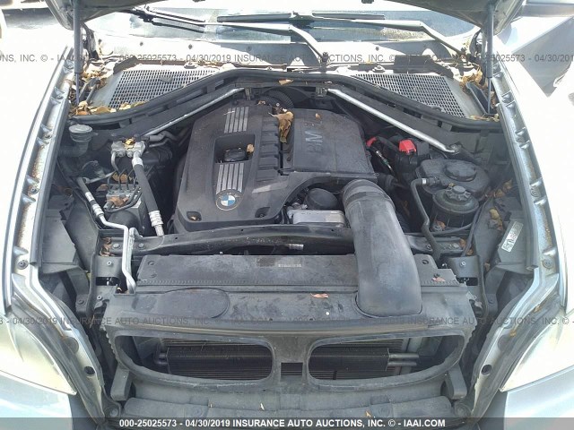 5UXFG43549L222104 - 2009 BMW X6 XDRIVE35I Boz foto 10