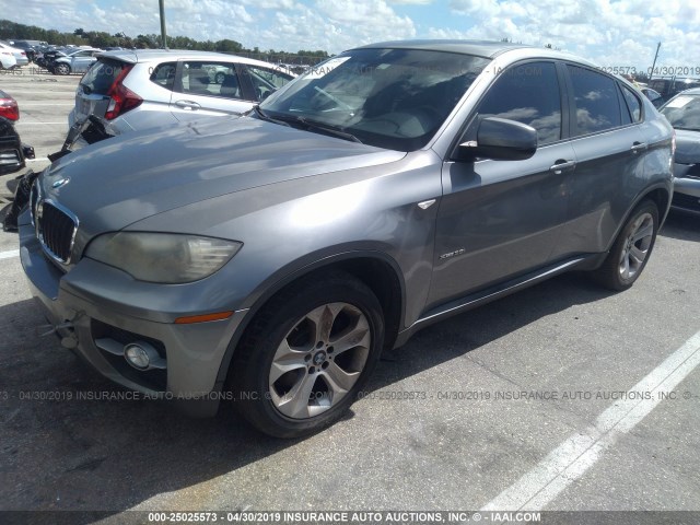 5UXFG43549L222104 - 2009 BMW X6 XDRIVE35I Boz foto 2