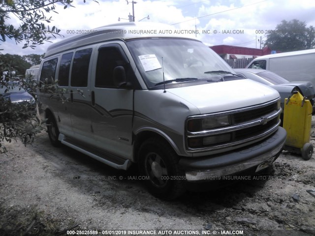 1GBFG15R0X1096112 - 1999 CHEVROLET EXPRESS G1500  WHITE photo 1