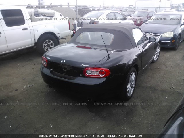 JM1NC2EF1A0206158 - 2010 MAZDA MX-5 MIATA BLACK photo 4