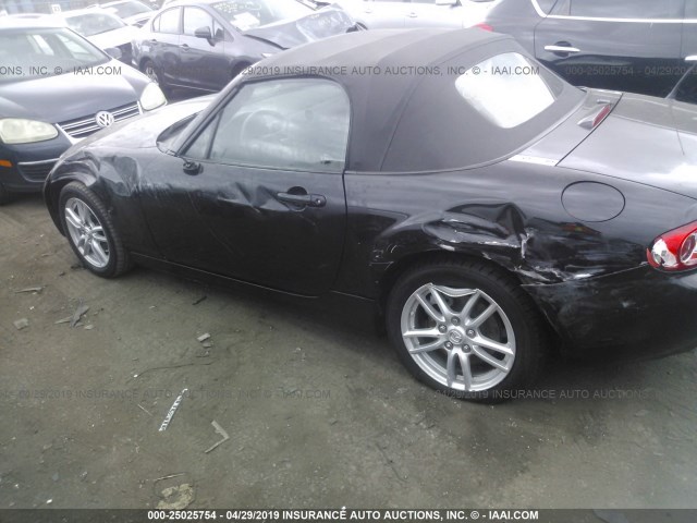 JM1NC2EF1A0206158 - 2010 MAZDA MX-5 MIATA BLACK photo 6