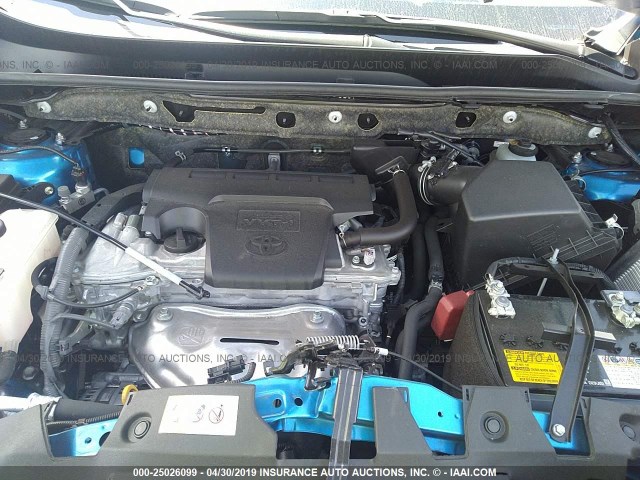 JTMWFREV8JD115814 - 2018 TOYOTA RAV4 ADVENTURE/XLE 蓝色 照片 10