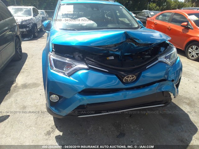 JTMWFREV8JD115814 - 2018 TOYOTA RAV4 ADVENTURE/XLE 蓝色 照片 6