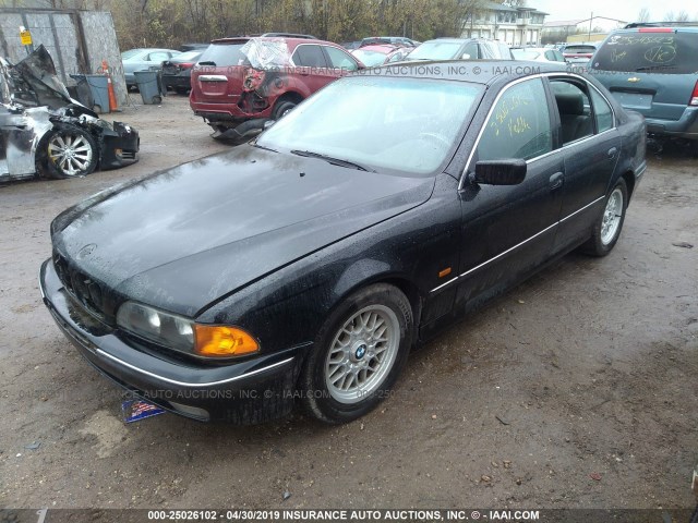 WBADM6334XBY22309 - 1999 BMW 528 I AUTOMATIC BLACK photo 2