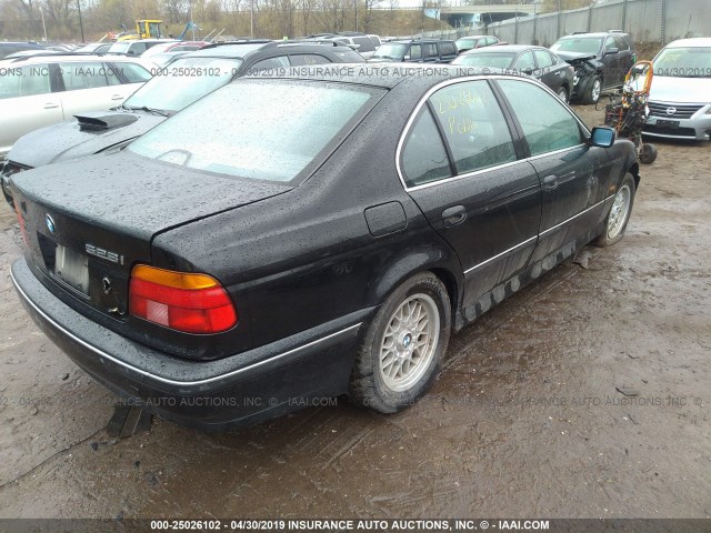 WBADM6334XBY22309 - 1999 BMW 528 I AUTOMATIC BLACK photo 4