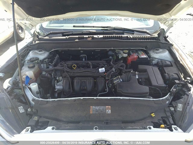 3FA6P0H73FR141764 - 2015 FORD FUSION SE 白色 照片 10