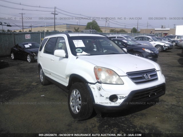 SHSRD789X6U416194 - 2006 HONDA CR-V SE/EX WHITE photo 1