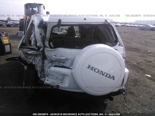 SHSRD789X6U416194 - 2006 HONDA CR-V SE/EX WHITE photo 6