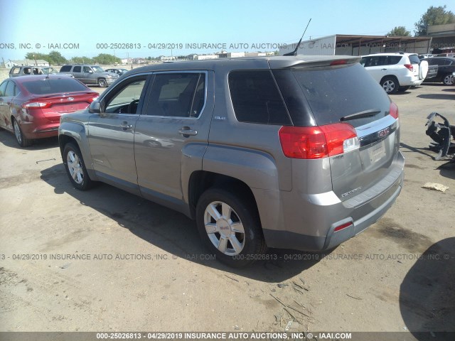 2GKALMEK8C6338310 - 2012 GMC TERRAIN SLE GRAY photo 3