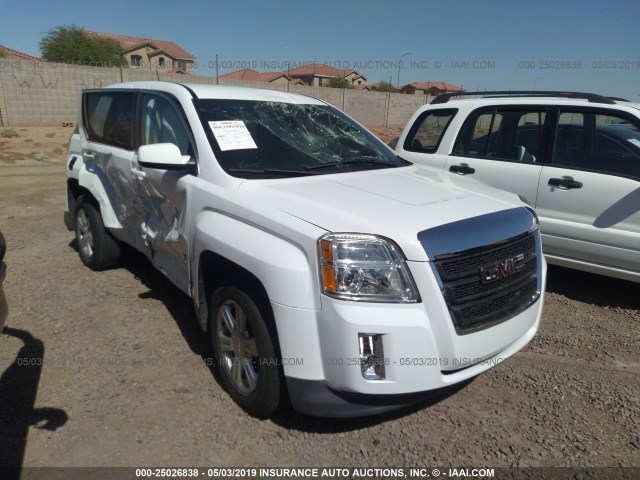 2GKALMEK9F6408305 - 2015 GMC TERRAIN SLE WHITE photo 1