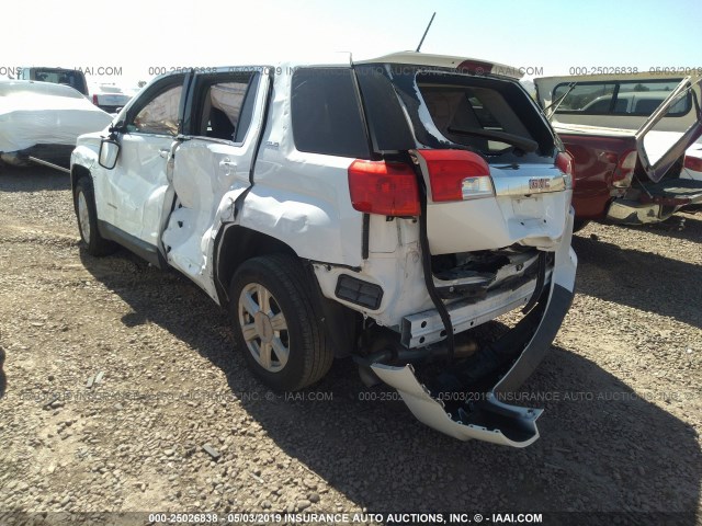 2GKALMEK9F6408305 - 2015 GMC TERRAIN SLE WHITE photo 3