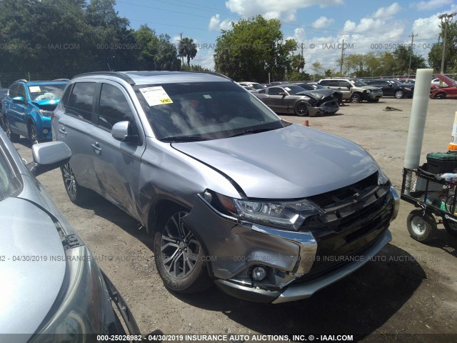 JA4AD3A30GZ037231 - 2016 MITSUBISHI OUTLANDER SE/SEL SILVER photo 1