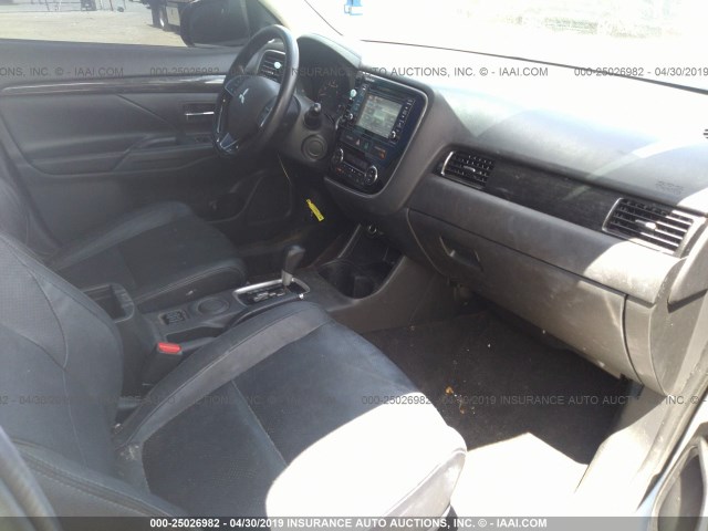 JA4AD3A30GZ037231 - 2016 MITSUBISHI OUTLANDER SE/SEL SILVER photo 5