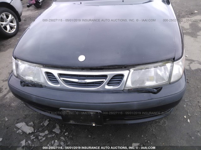 YS3DF55K212040117 - 2001 SAAB 9-3 SE BLACK photo 6