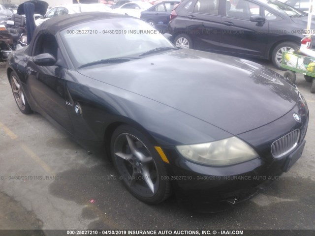 4USBU535X6LW91900 - 2006 BMW Z4 3.0SI BLACK photo 1