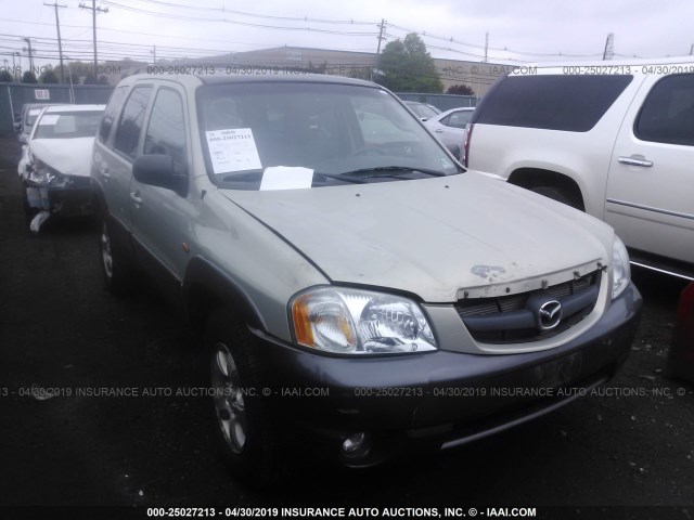 4F2CZ94163KM07632 - 2003 MAZDA TRIBUTE LX BEIGE photo 1