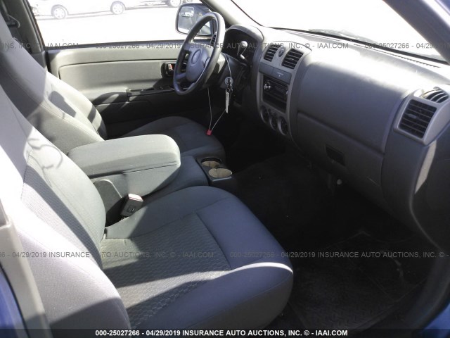 1GCCS136568211427 - 2006 CHEVROLET COLORADO BLUE photo 5