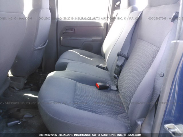 1GCCS136568211427 - 2006 CHEVROLET COLORADO BLUE photo 8