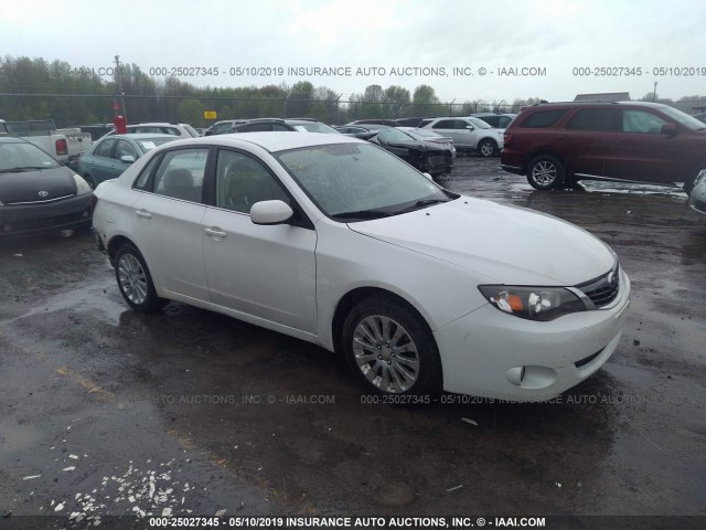 JF1GE61628H513355 - 2008 SUBARU IMPREZA 2.5I WHITE photo 1