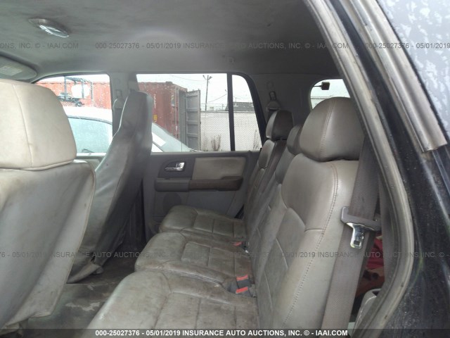 1FMPU16515LA78610 - 2005 FORD EXPEDITION XLT BLACK photo 8