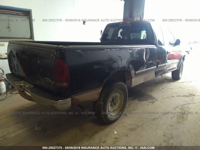 1FTRX18LX3NA87047 - 2003 FORD F150 BLACK photo 4