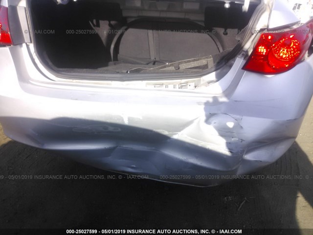 KMHDU46D69U720721 - 2009 HYUNDAI ELANTRA GLS/SE SILVER photo 6