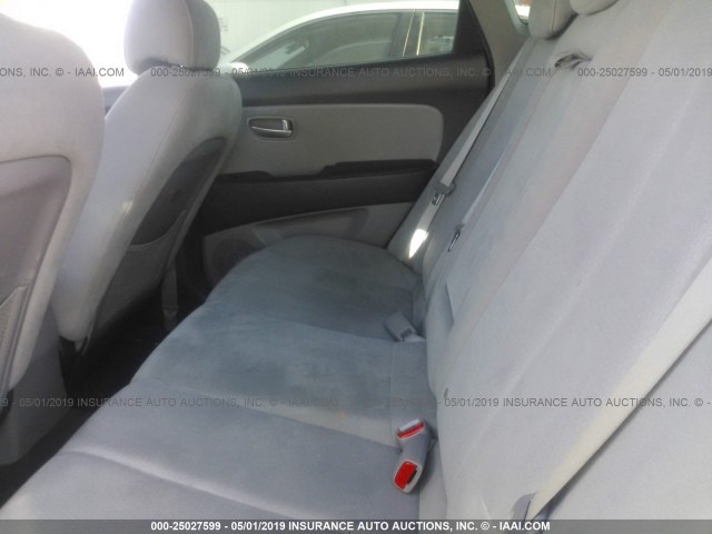 KMHDU46D69U720721 - 2009 HYUNDAI ELANTRA GLS/SE SILVER photo 8