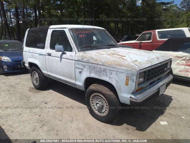 1FMCU14T3GUA86964 - 1986 FORD BRONCO II BLUE photo 1