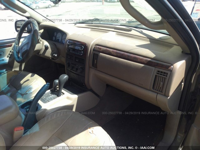 1J8GW58J92C223851 - 2002 JEEP GRAND CHEROKEE LIMITED 金色 照片 5